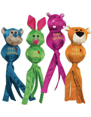 Kong Wubba Ballistic Friends (Monkey/Hippo/Rabbit/Puma) Dog Toy | Perromart Online Pet Store Singapore