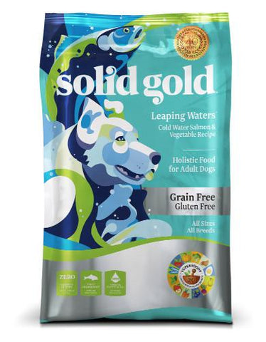 Solid Gold Leaping Waters Grain & Gluten Free with Cold Water Salmon & Vegetable Recipe Dry Dog Food