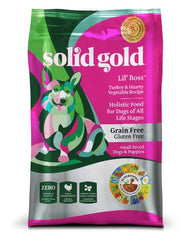 Solid Gold Grain Free Lil' Boss with Turkey Dry Dog Food | Perromart Online Pet Store Singapore