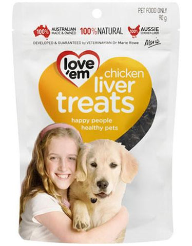 love 'em chicken liver treats for Dogs | Perromart Online Pet Store Singapore