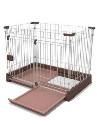 Marukan Easy Cleaning Brown Dog Cage