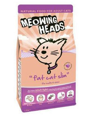 Meowing Heads Fat Cat Slim (Chicken/Salmon Adult) | Perromart Online Pet Store Singapore