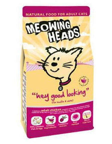 Meowing Heads Hey Good Looking (Chicken/Fish Adult) | Perromart Online Pet Store Singapore