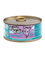 Meowing Head Gone Fishin 100g (6/ctn) | Perromart Online Pet Store Singapore