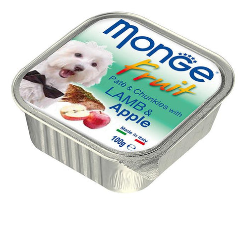 Monge Fruit (Lamb & Apple) 13+3 Free | Perromart Online Pet Store Singapore