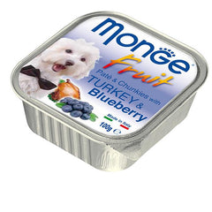 Monge Fruit (Turkey & BlueBerry) 13+3 Free | Perromart Online Pet Store Singapore