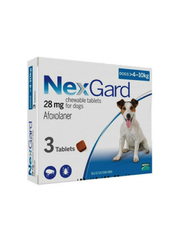 NexGard Chews for Small Dogs 4-10kg - 3 or 6 Doses | Perromart, online pet store Singapore