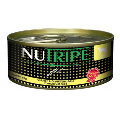 Nutripe Fit Chicken And Green Lamb Tripe Canned Dog Food 95g