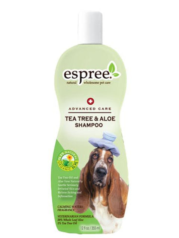 Espree Tea Tree Aloe Medicated Shampoo For Dogs ( 590ml and 1 Gallon )  | Perromart Online Pet Store Singapore