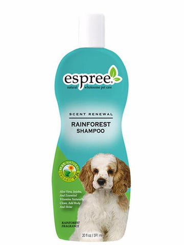 Espree Rainforest Shampoo For Dogs ( 590ml and 1 Gallon )  | Perromart Online Pet Store Singapore