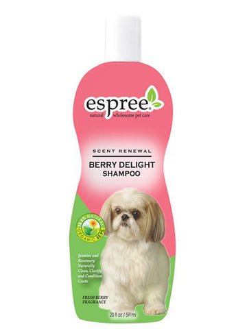Espree Berry Delight Shampoo & Conditioner For Pets ( 2 Sizes )  | Perromart Online Pet Store Singapore