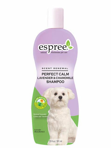 Espree Perfect Calm Lavender & Chamomile Shampoo For Dogs ( 590ml & 1 Gallon )  | Perromart Online Pet Store Singapore