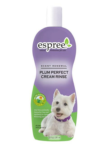 Espree Plum Perfect Cream Rinse For Dogs ( 590ml and 1 Gallon )  | Perromart Online Pet Store Singapore