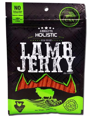 Absolute Holistic Grain Free Lamb Loin Stick Dog Treats 150g | Perromart Online Pet Store Singapore
