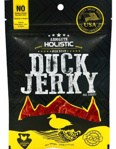 Absolute Holistic Grain Free Duck O'Ring Dog Treats 100g | Perromart Online Pet Store Singapore
