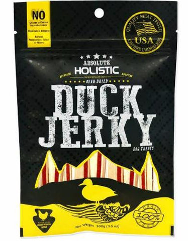 Absolute Holistic Grain Free Duck & Whitefish Sandwich Dog Treats 100g | Perromart Online Pet Store Singapore