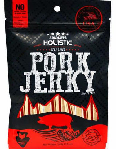 Absolute Holistic Grain Free Pork & Whitefish Sandwich Dog Treats 100g | Perromart Online Pet Store Singapore