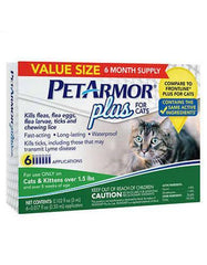 PetArmor® Plus F&T Squeeze-On Cat Over 1.5 lbs Blister 6 ct | Perromart Online Pet Store Singapore