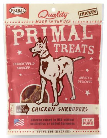 Primal Freeze-Dried Roasted Chicken Shredders Treats - Perromart