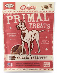 Primal Freeze-Dried Roasted Chicken Shredders Treats - Perromart