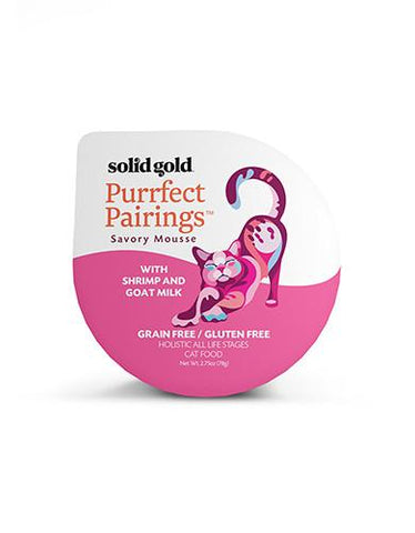 Gold Grain & Gluten Free Purrfect Pairings With Shrimp & Goat Milk Cat Food 18 (cups)/case | Perromart Online Pet Store Singapore