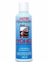 PYOHEX Medicated Shampoo (250ml &1litre) - Perromart