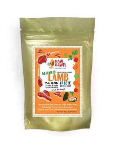 Raw Rawr Lamb Freeze Dried Balance Diet Pet Food | Perromart Online Pet Store Singapore
