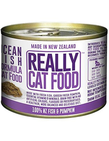 Really Pet Food Ocean Fish Canned Cat Food Grain Free 170g (24 per carton) | Perromart Online Pet Store Singapore