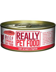 Really Pet Food Beef Canned Cat Food 90g (24 per carton) | Perromart Online Pet Store Singapore
