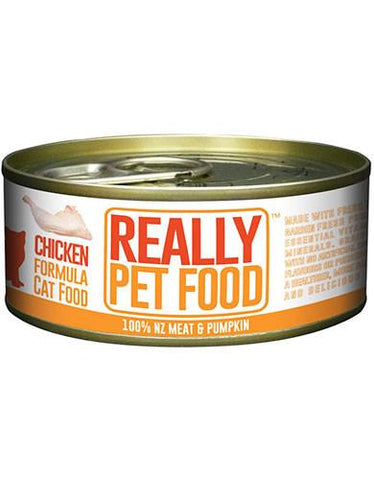 Really Pet Food Chicken Canned Cat Food Grain Free 90g (24 per carton) | Perromart Singapore