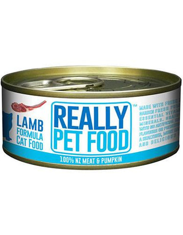 Really Pet Food Lamb Canned Cat Food Grain Free 90g (24 per carton) | Perromart Online Pet Store Singapore