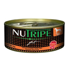 Nutripe Fit Salmon And Green Lamb Tripe Canned Dog Food 95g - Perromart