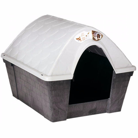 Stefanplast Happy Kennel in Deep Grey | Perromart Online Pet Store Singapore