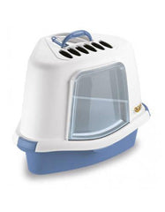 Stefanplast Sprint Corner Plus Hooded Cat Litter Pan | Perromart Online Pet Store Singapore