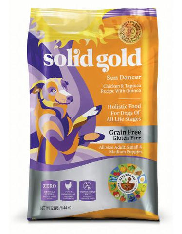 Solid Gold Grain Free Sun Dancer with Chicken Dry Dog Food | Perromart Online Pet Store Singapore