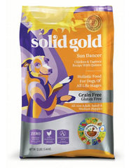Solid Gold Grain Free Sun Dancer with Chicken Dry Dog Food | Perromart Online Pet Store Singapore