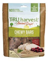 Tru Harvest® Ancient Grains Bars, Turkey 15oz | Perromart Online Pet Store Singapore