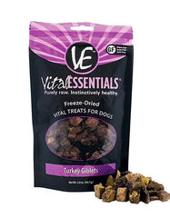 Vital Essentials Freeze Dried Turkey Giblets Dog Treat | Perromart Online Pet Store Singapore