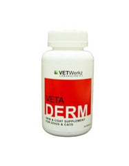 Vetwerkz Vetaderm Skin & Coat Supplement For Pet | Perromart Online Pet Store Singapore