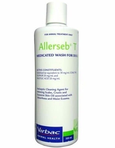 Allerseb Medicated Wash for Dogs 500ml - Perromart