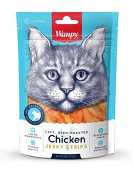 Wanpy Soft & Oven-Roasted Chicken Strips Cat Treat 80g | Perromart Online Pet Store Singapore