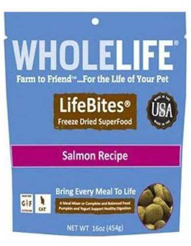 Whole Life LifeBites Salmon Cat Food 16oz | Perromart Online Pet Store Singapore