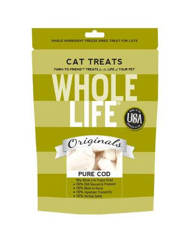 Whole Life Originals Cod Cat Treat 1oz | Perromart Online Pet Store Singapore