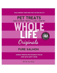 Whole Life Originals Salmon Dog & Cat Treat 8oz | Perromart Online Pet Store Singapore