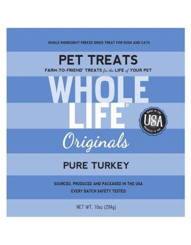 Whole Life Originals Turkey Pets Treat 10oz (Value Pack) | Perromart Online Pet Store Singapore
