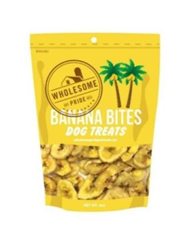 Wholesome Banana Bites Dog Treat 8oz | Perromart Online Pet Store Singapore
