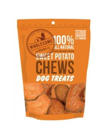 Wholesome Pride Sweet Potato Chews Dog Treat 8oz | Perromart Online Pet Store Singapore