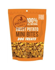 Wholesome Sweet Potato Mini Bites Dog Treat 8oz | Perromart Online Pet Store Singapore