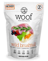 WOOF Wild Brushtail Freeze Dried Dog Treats 50g | Perromat Online Pet Store