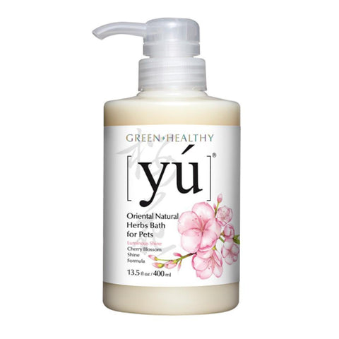 YU Cherry Blossom Shine Formula Shampoo 400ml | Perromart Online Pet Store Singapore